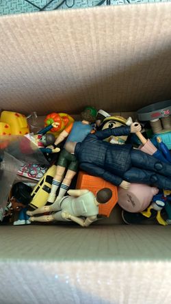 Box of toys for sale