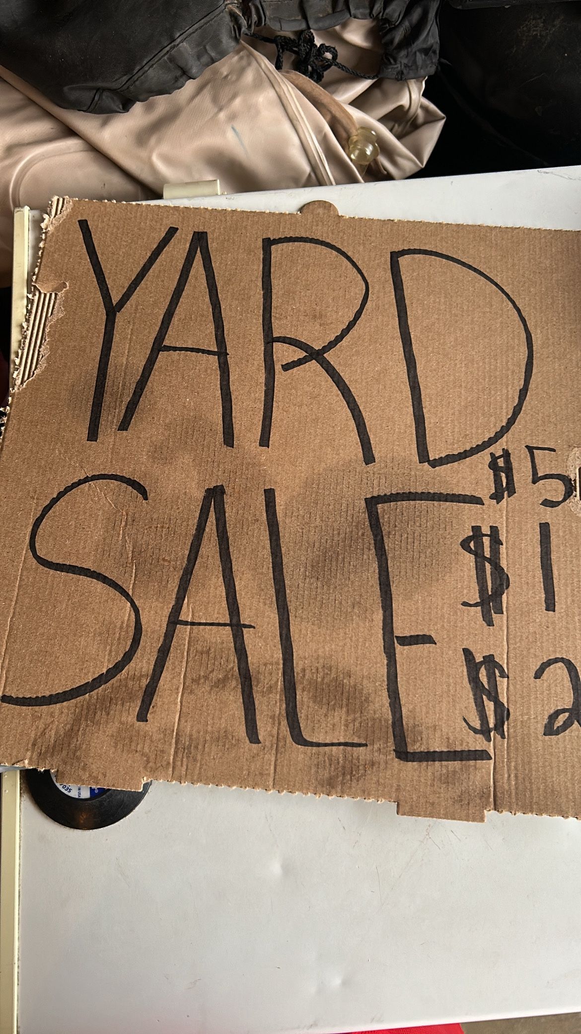 YARD SALE