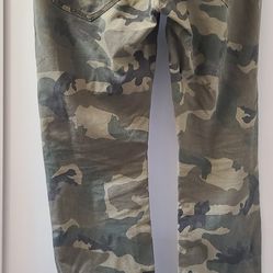 Camo Mar Echo Cut And Sew Jeans