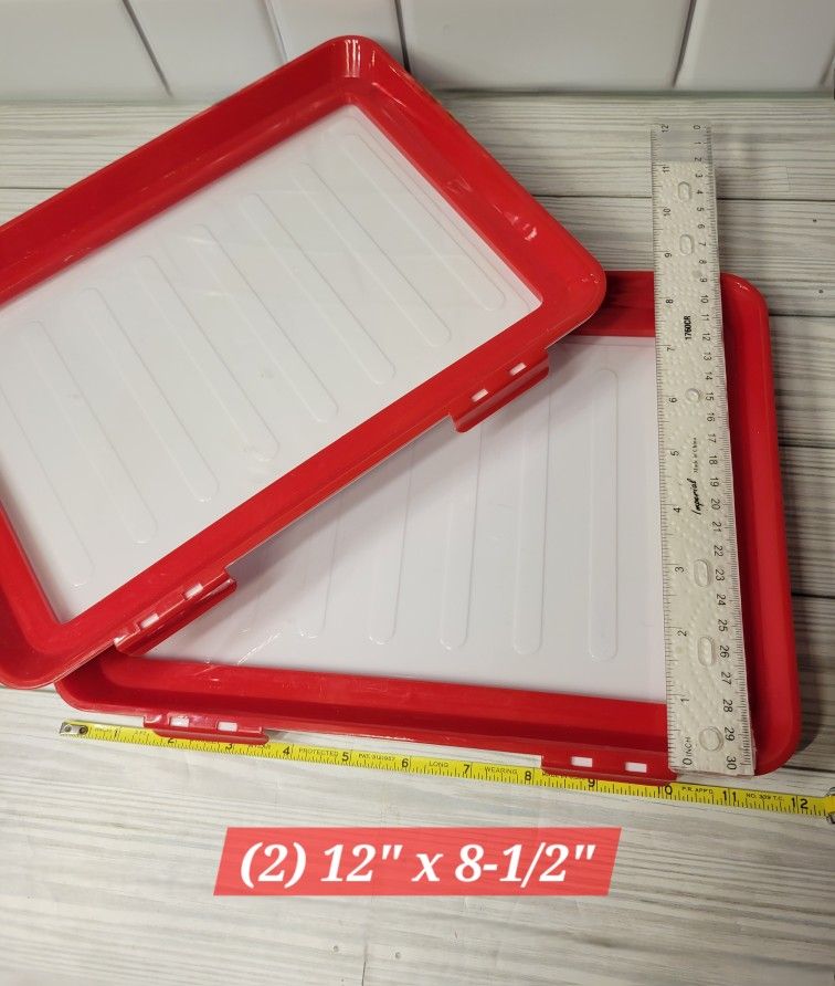 Freezer Food Storage Plates