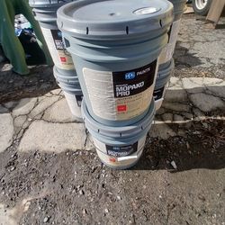 5 Gallon Buckets Of  Paint Save save SAVE