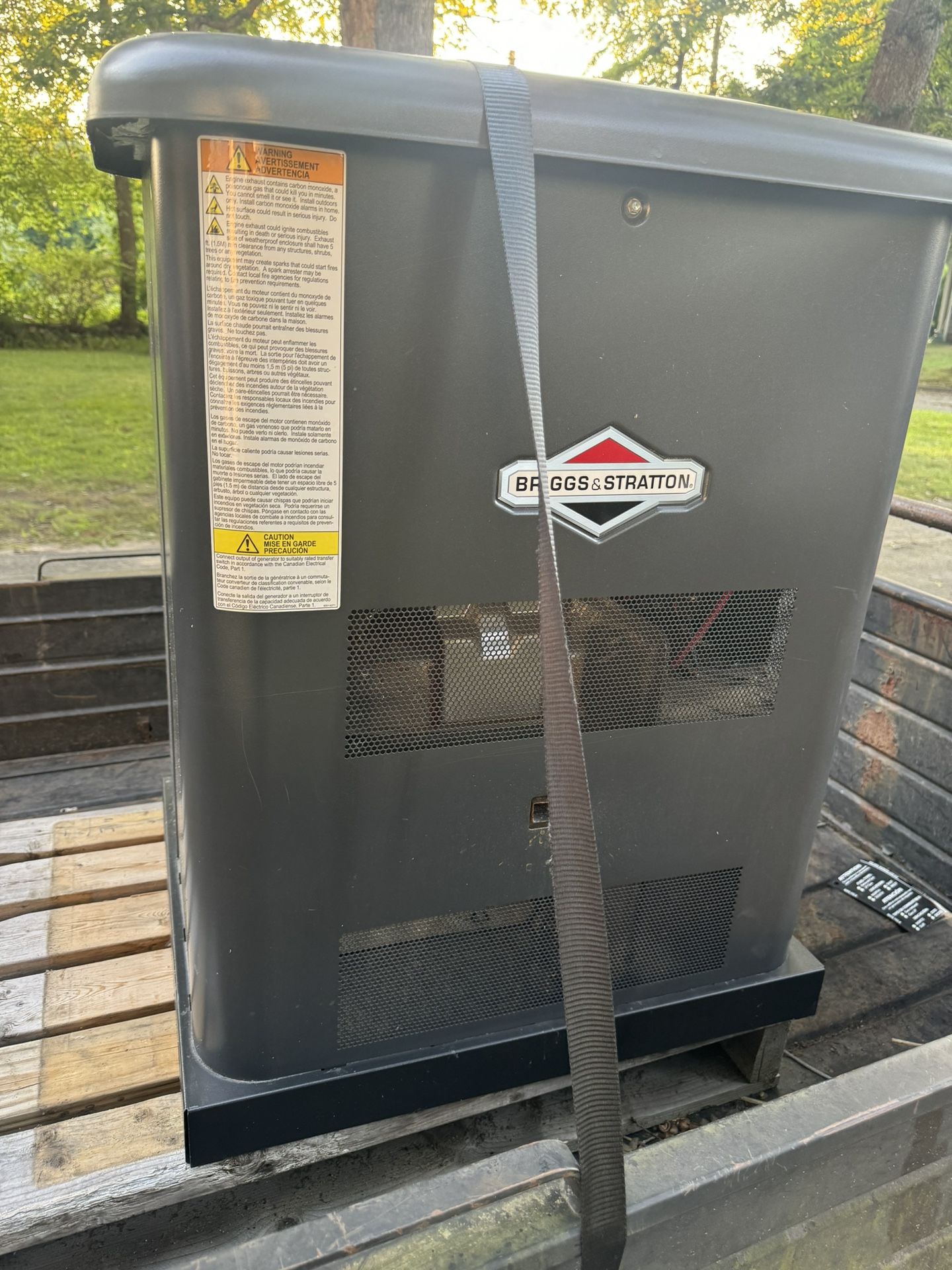 Briggs and Stratton Standby Generator