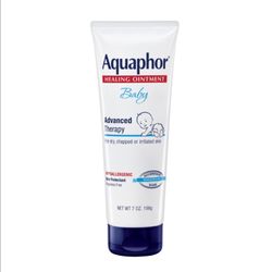 Aquaphor Baby Healing Ointment Advanced Therapy Skin Protectant, Dry Skin And Diaper Rash Ointment, 7 Oz Tube