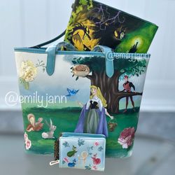 Sleeping Beauty Handbag Set