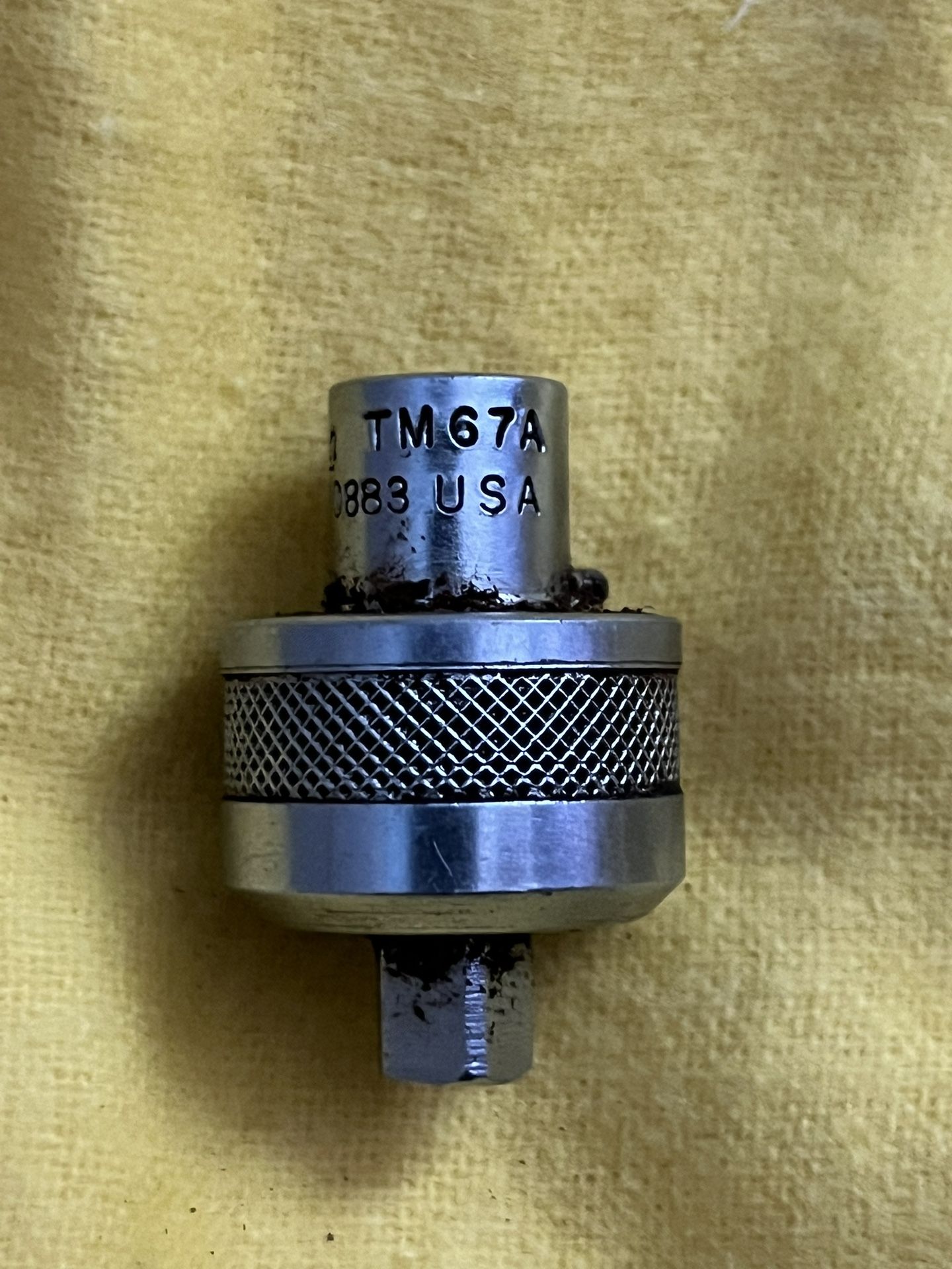 Snap-on TM67A 1/4” Drive Ratcheting Adapter