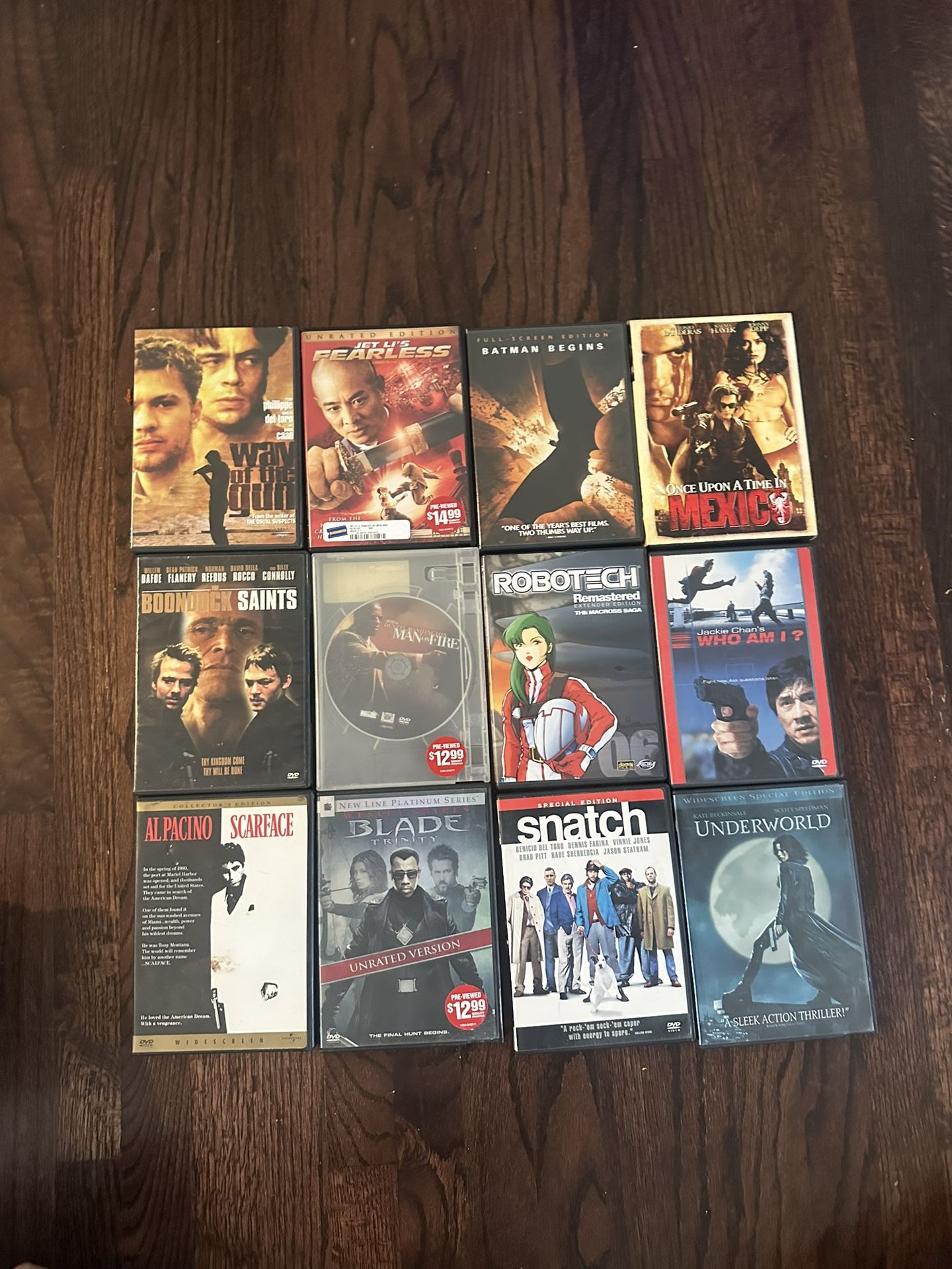 NEED GONE DVDS