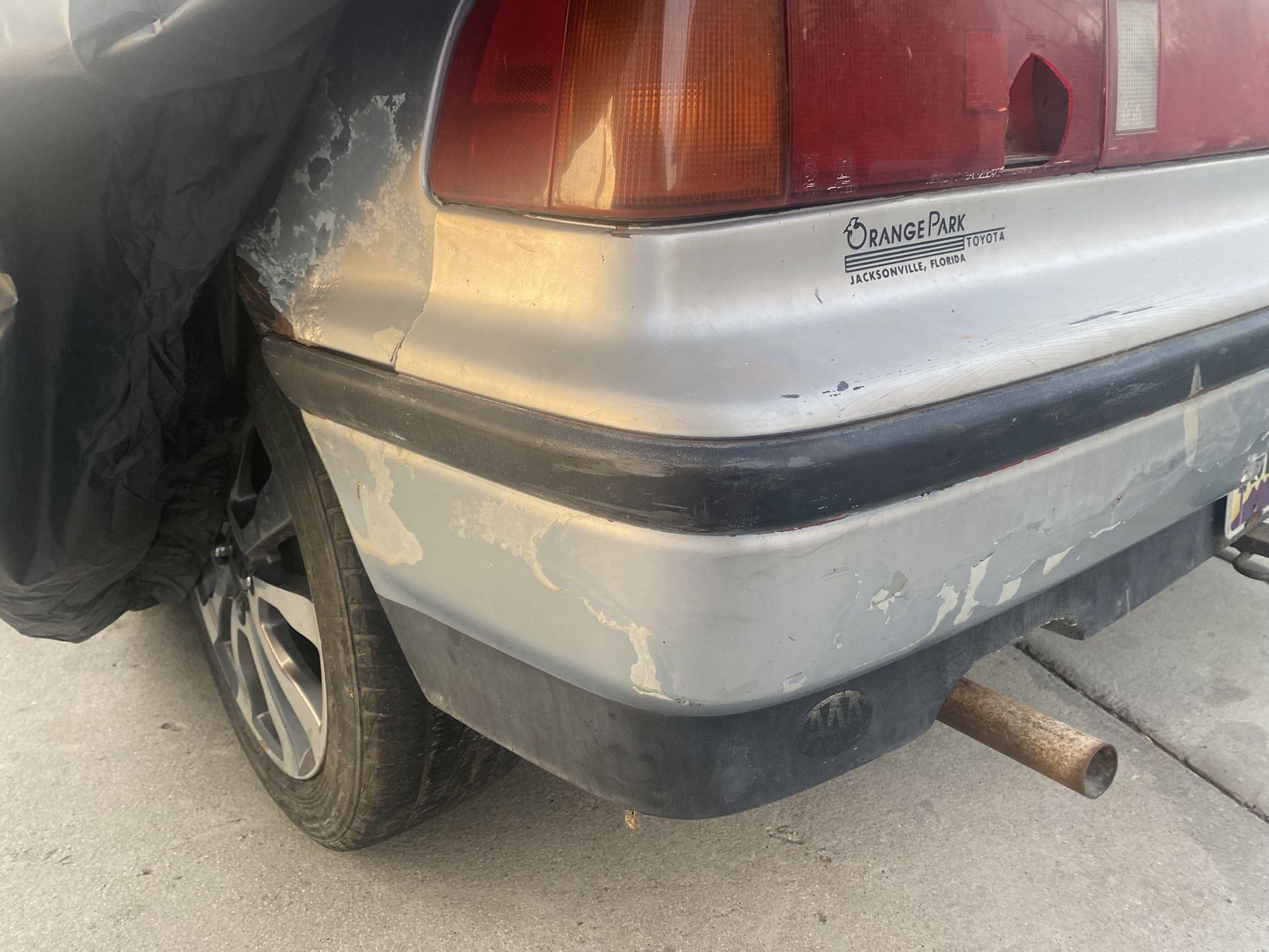 Honda Crx Rear Bumper $50