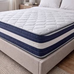 UNTOUCHED BRAND NEW MATTRESS WITH BOX SPRING "HIGH QUALITY WITH FREE DELIVERUY