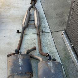 Infiniti g35 car exhaust