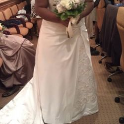 David’s Bridal Wedding Dress - For Sale