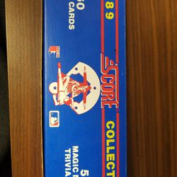 1989 Score Baseball Factory Set 