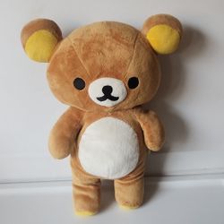 San-X Japan Rilakkuma Bear Plush Brown Sanx 14" 