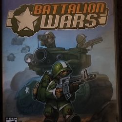 Nintendo Gamecube Battalion Wars For Teens, Strategy, Game DVD Mint, Manual Book Included Cib, Play 