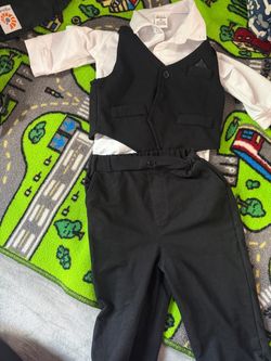 Baby Boy Formal Suit Set 3-Piece 12 months