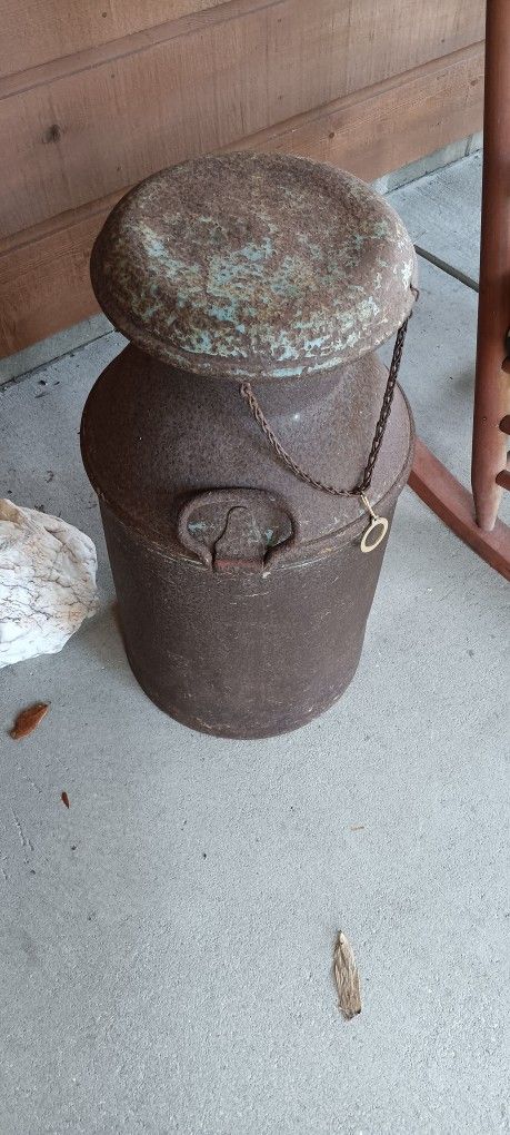 Antique Milk Can