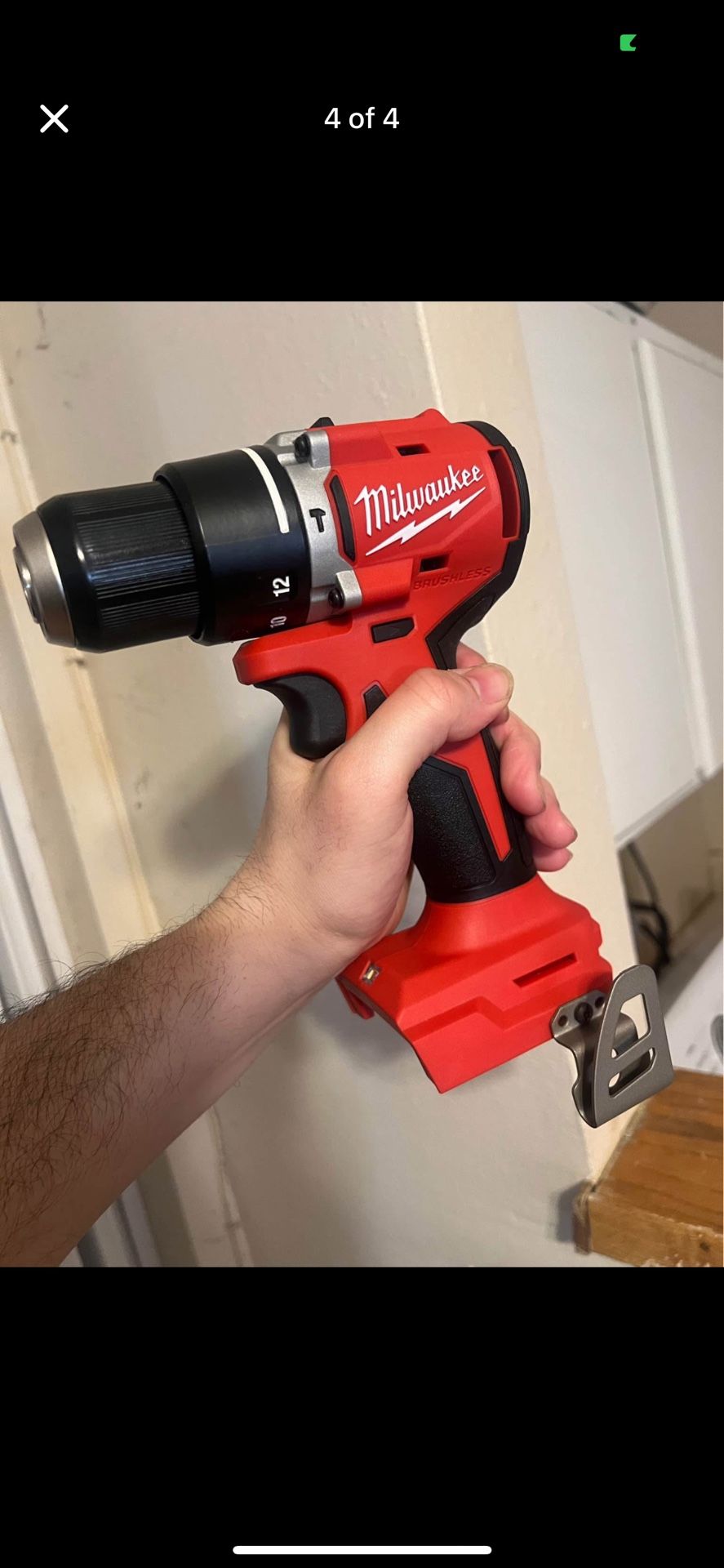 Milwaukee M18 Hammer 🔨 Drill 1/2” Hammer 🔨 Drill Tool Only Brand New
