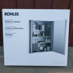 Kohler Surface Mount 20x24 Aluminum Mirrored Medicine Cabinet