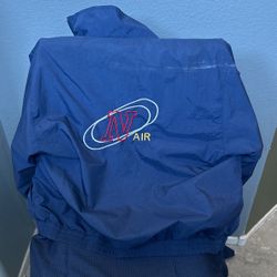 Vintage Navy Line Air Windbreaker