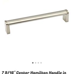 Brushed Nickel Handles 