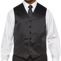 JCP mens Tuxedo Vest Size Medium 