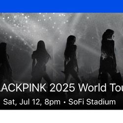Blackpink Concert Tickets 