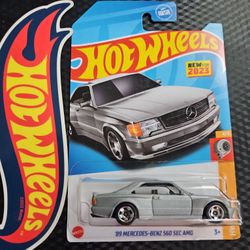 Hot Wheeels Mainline 560 Sec Amg Mercedes-Benz 1989 