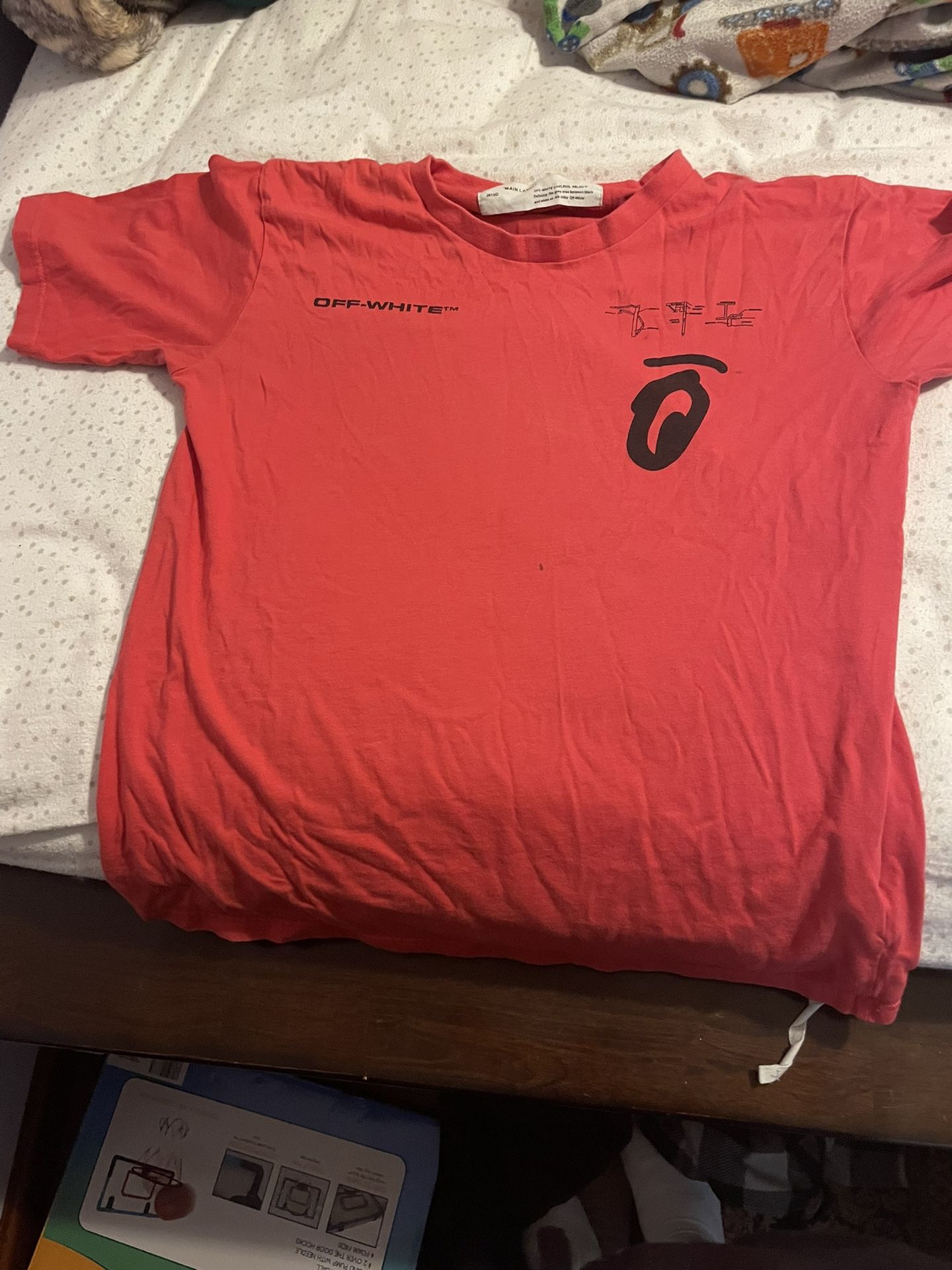 Off White T Shirt (Negotiable)