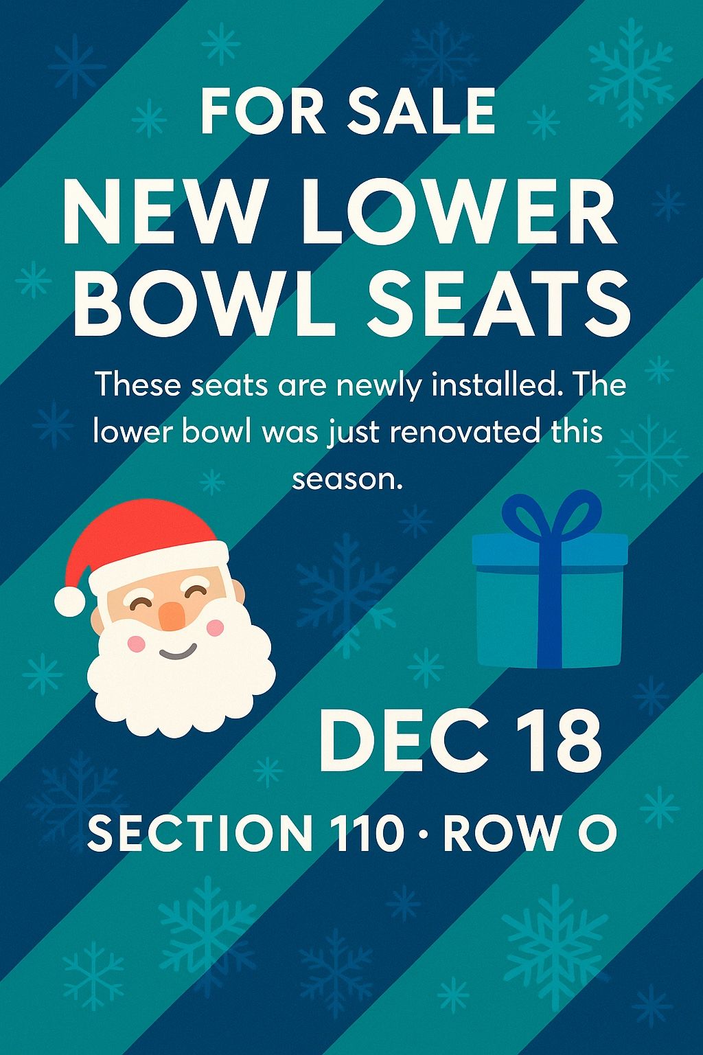 Hornets Tickets - Lower Level (2)