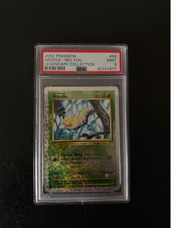2002 Pokemon Legendary Collection Weedle-Reverse foil #99