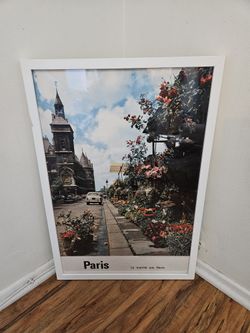 Cute Paris Photo & Frame