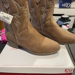 Girls Cowgirl Boots Size 3