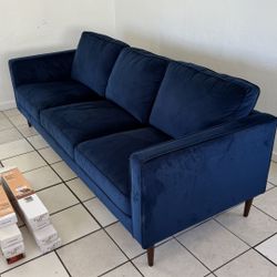 Gorgeous Royal Blue Couch 