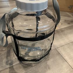 Glass Carboy 5 Gallon, with Adjustable Harness