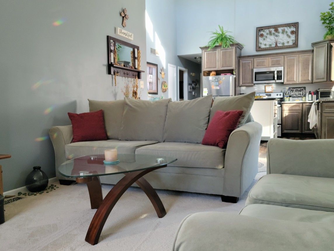 Sofa Couch Seafoam Green