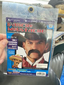 New Pancho Costume Moustache!