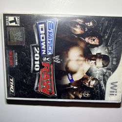 Samack Down Vs Raw 2010 , Wii Game