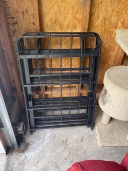 Free - full size metal foldable bed frame