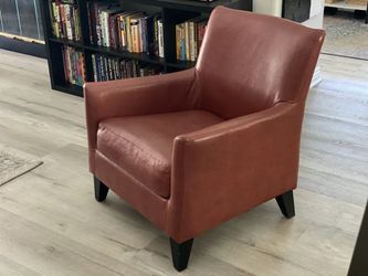 Leather Chair Needs A New Home.