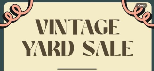 Vintage yard sale vintage clothes toys etc