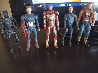 Marvel avengers action figures $40 cash