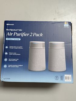 Blueair Blue Signature Mini Air Purifier 2 Pack - Open Box