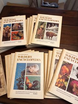 Vintage 1969 "The International Wildlife Encyclopedia" - Complete 20 Volume Set