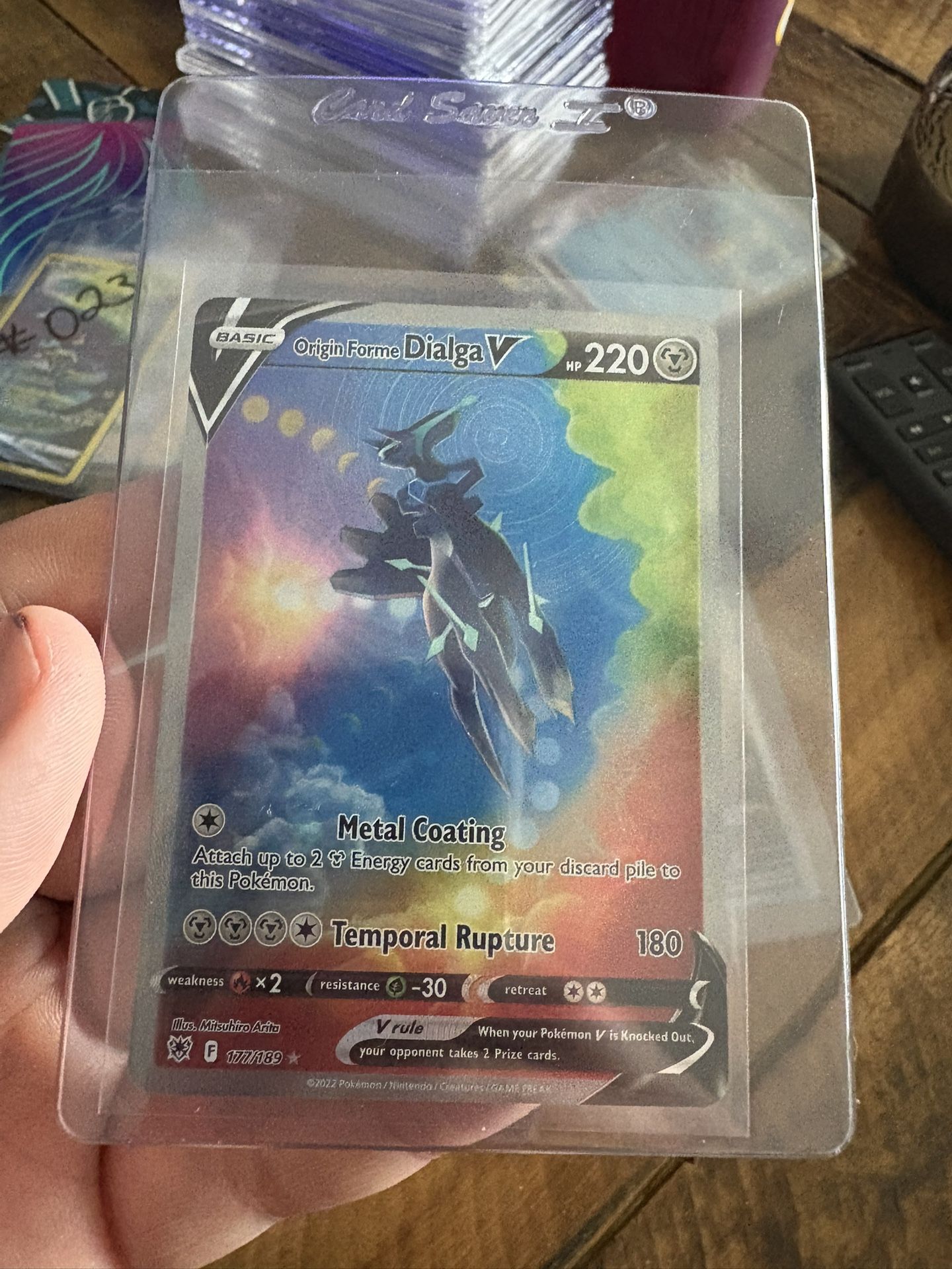 Origin Forme Dialga V #177 -NM