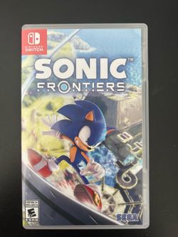 SEGA Sonic Frontiers Nintendo Switch Cartridge w/ Case & Manual, E10+, Sonic