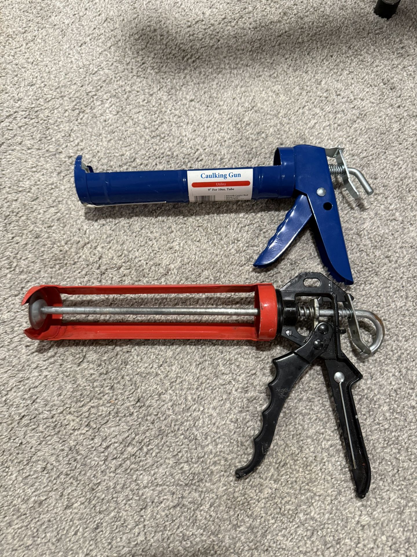9” Caulk Guns For 10oz Tubes ($5 Each)