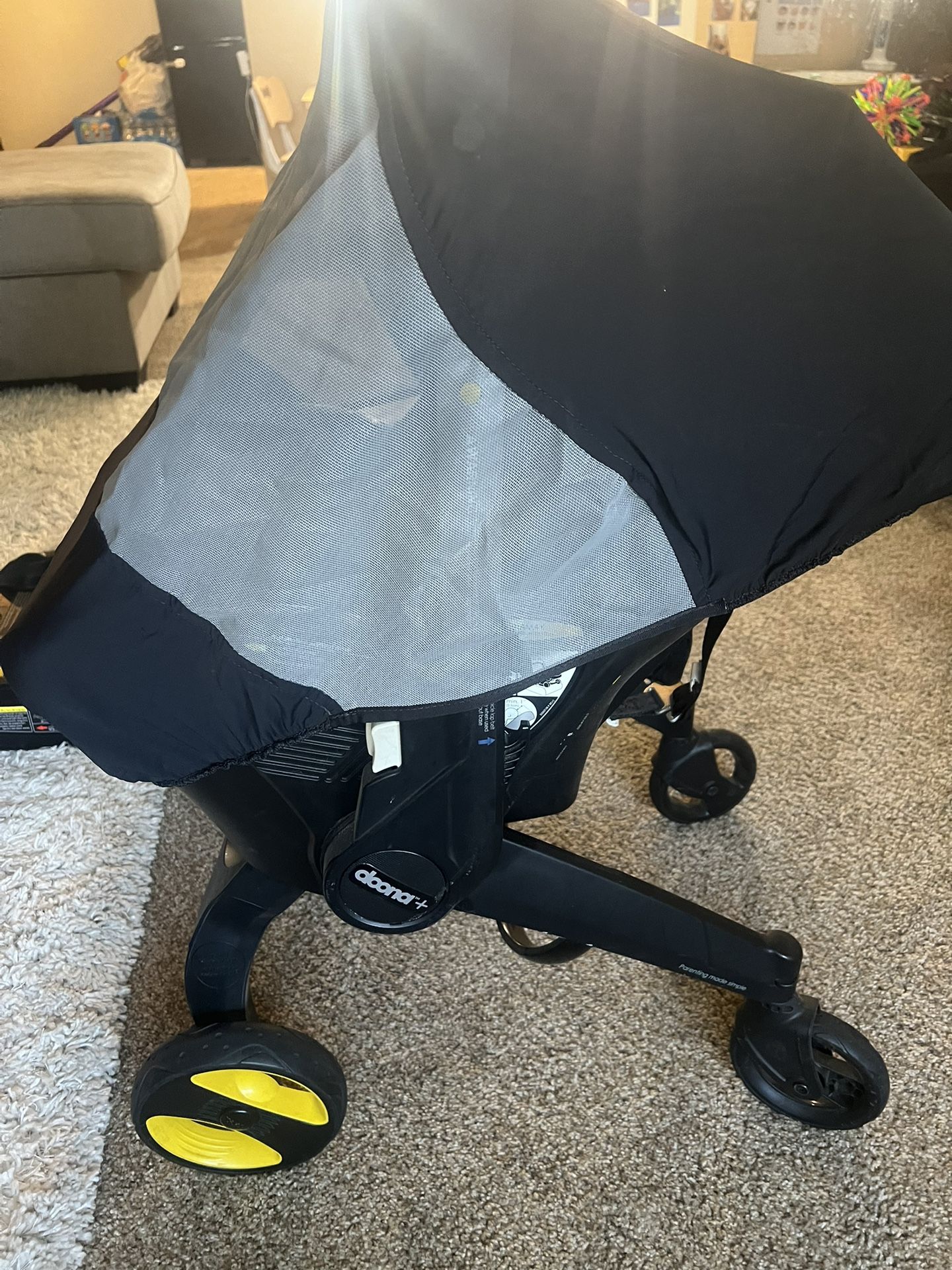 Donna stroller, Car Sit Base, Two Coverage For Rain