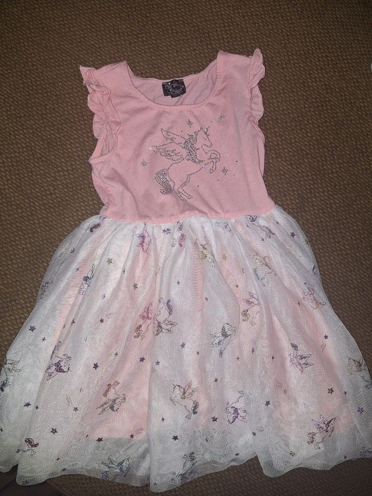UNICORN DRESS GIRLS