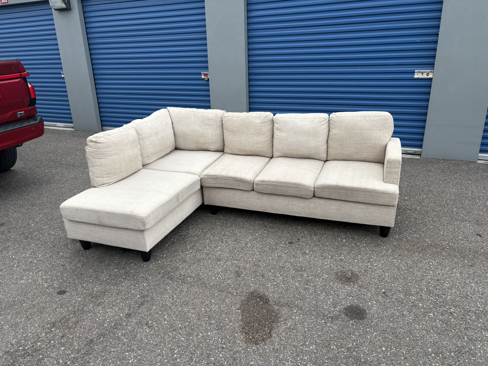 White Sectional Sofa