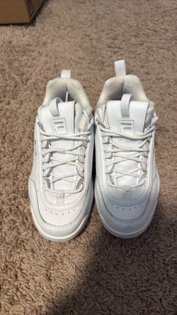 White FILA shoes