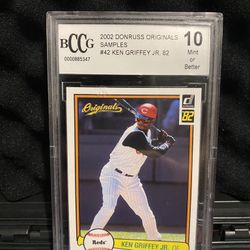 Ken Griffey Jr Beckett 10